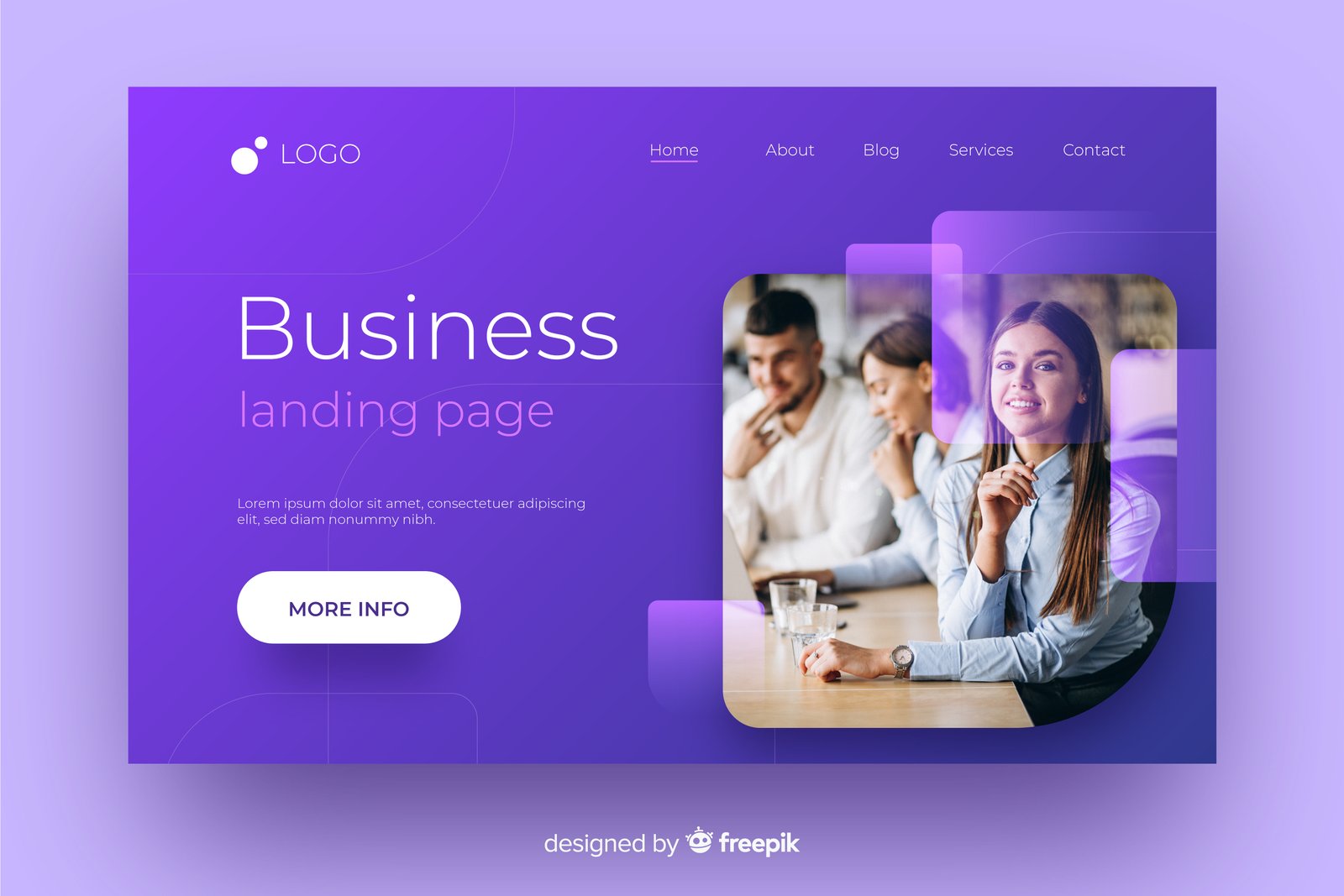 Modelo de landing page 1